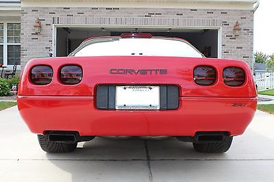 Chevrolet : Corvette ZR1 Excellent Condition - 1991 Corvette Red on Red ZR-1 ZR1 - 104,049 Original Miles
