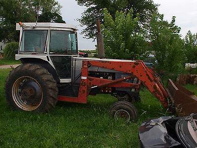 1977 White Field Boss 2-105  White 1710 Loader and 3 point  18 speed over/under
