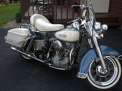 Harley-Davidson : Other 1966 harley davidson flh all original 6900 orig miles original paint