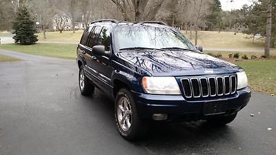 Jeep : Grand Cherokee Limited 2002 jeep grand cherokee limited 4 x 4 leather sunroof 6 disc cd loaded