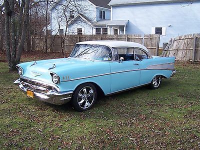 Chevrolet : Bel Air/150/210 HARD TOP 1957 chevy belair body off over the top restoration