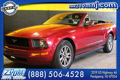 Ford : Mustang 2dr Convertible Deluxe 132 k mi 2005 ford mustang convertible deluxe finance warranty