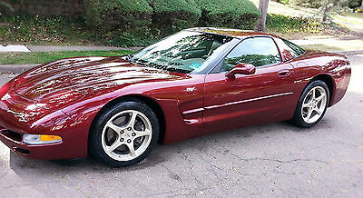 Chevrolet : Corvette 50th Anniversary Package 2003 corvette coupe 50 th anniversary collector quality