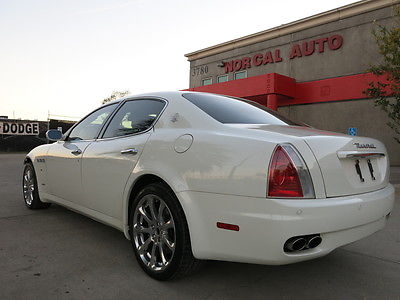 Maserati : Quattroporte Quattroporte 2008 maserati quattroporte qp executive gt damaged wrecked rebuildable salvage