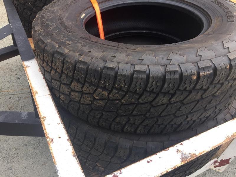 6 month old tires.P265/70/17, 0