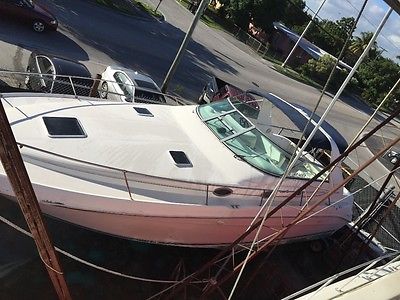 Sea Ray 330 33 sundancer v-drives hull project no  engines  only