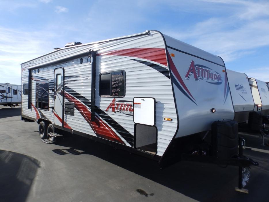 2016 Eclipse Recreational Vehicles ATTITUDE 25 FS, FRONT SLEEPER, REAR DUAL ELECTRIC BEDS