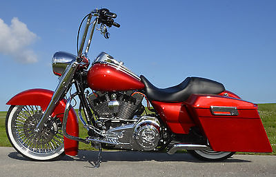 Harley-Davidson : Touring 2009 harley davidson very custom road king flhr 10 000 in custom extras mint