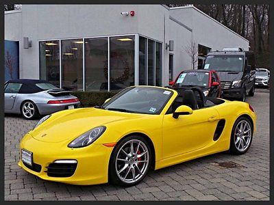 Porsche : Boxster S 2013 convertible used gas flat 6 3.4 l 210 7 speed automatic w manual shift rwd