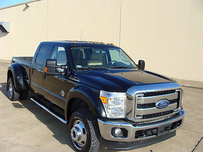 Ford : F-450 Lariat FX4/4X4 Dually 1 Owner Carfax Certified 2011 crew cab lariat fx 4 4 x 4 powerstroke heated and cooled leather great price