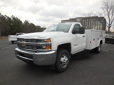 Chevrolet : Silverado 3500 Work Truck Work Truck New 2 dr Truck Automatic Diesel 6.6L 8 Cyl  Summit White