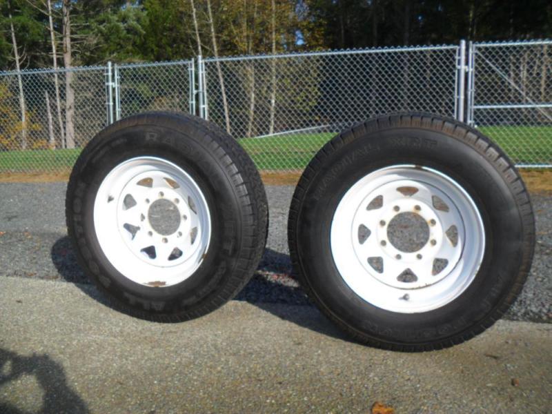 GM mounted light truck tires