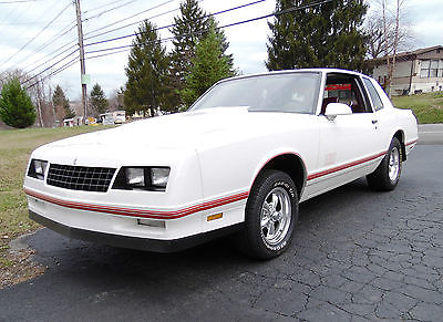 Chevrolet : Monte Carlo SS 1987 chevrolet monte carlo ss