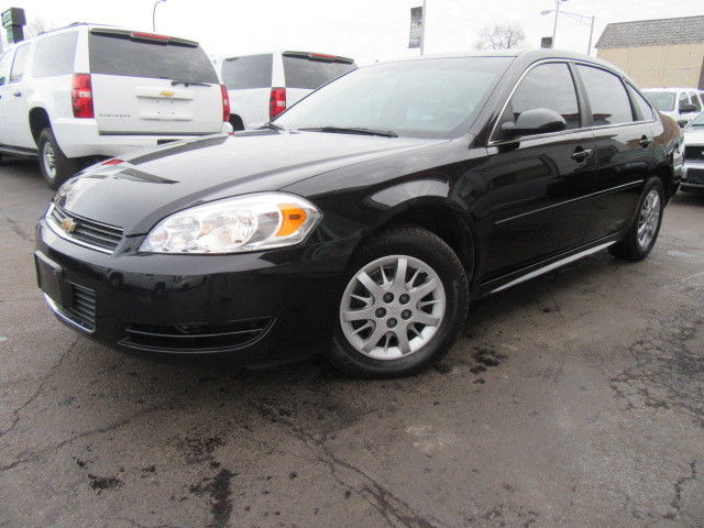 Chevrolet : Impala Police Unmar Black Unmarked 47k Miles Cloth Sts Carpet Ex Fed Admin Car Well Mainatined