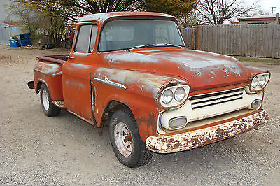Chevrolet : Other Pickups APACHE 3100 1958 chevrolet apache 1 2 ton short stepside pickup runs and drives 6 cylinder