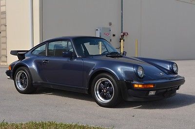 Porsche : 930 930 26 000 miles 1 owner prussian blue metallic
