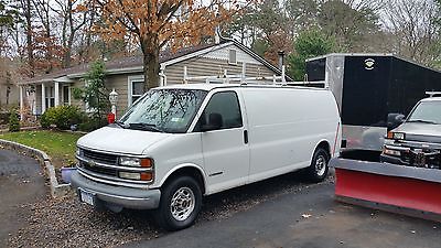Chevrolet : Express Extended 3500 Chevy express 3500 extended one owner auto start alarm loaded