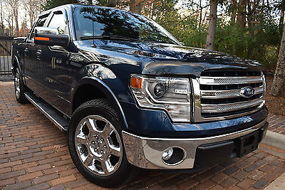Ford : F-150 LARIAT-EDITION 2013 ford f 150 lariat crew cab pickup 4 door 5.0 l navigation leather sunroof