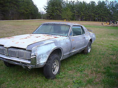 Mercury : Cougar XR 7 1967 big block mercury cougar w a c disc brakes project race car mach 1 mustang