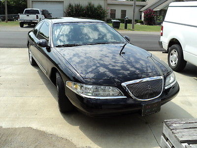 Lincoln : Mark Series MARK VIII Coupe 1 OWNER CLEAN CARFAX ONLY 45K 1998 mark viii coupe black on black