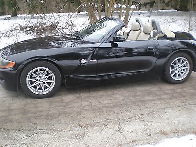 BMW : Z4 Black 2003 bmw z 4 roadster