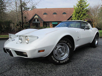 Chevrolet : Corvette 1978 CORVETTE T-TOP L48 5.7L V8 AUTOMATIC SERVICE 1978 corvette t top l 48 5.7 l v 8 automatic service records low miles 100 pics