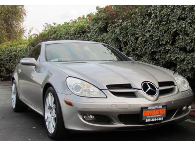 Mercedes-Benz : SLK-Class 2dr Roadster Used 07 Mercedes Benz Roadster Power Hard Top Power Seats Leather Alloy Wheels
