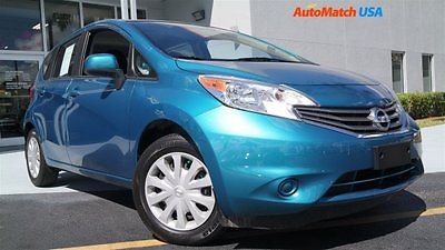 Nissan : Versa S Plus 2014 hatchback used regular unleaded i 4 1.6 l 98 1 speed cvt w od fwd blue