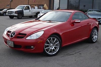 Mercedes-Benz : SLK-Class Convertible 2007 mercedes slk 350 hardtop convertible 27 k miles sf ca bay area