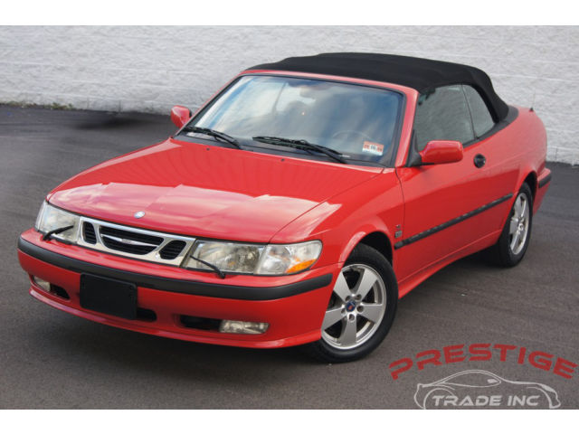 Saab : 9-3 2dr Conv SE 2003 saab 9 3 se 2.0 l turbo convertible low miles leather automatic no reserve