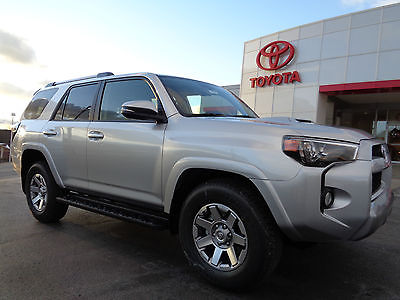 Toyota : 4Runner Trail Premium 4.0L V6 4x4 Nav KDSS 4WD Silver New 2016 4Runner Trail Premium Kinetic Suspension KDSS 4x4 Navigation Camera 4WD