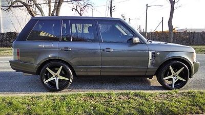 Land Rover : Range Rover 2006 range rover supercharged