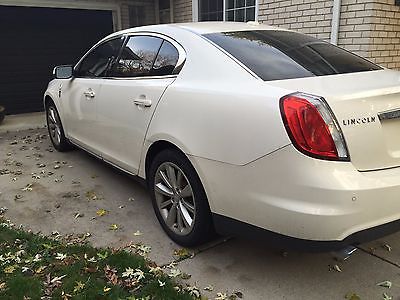 Lincoln : MKS 2009 white lincoln mks fully loaded