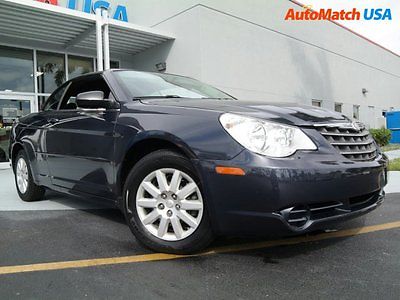 Chrysler : Sebring LX 2008 convertible used gas i 4 2.4 l 144 4 speed automatic w od fwd black