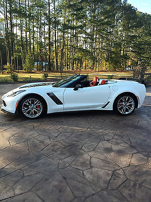 Chevrolet : Corvette Z06 2015 corvette z 06 3 lz z 07 perf pkg convertible 8 speed paddle shift auto