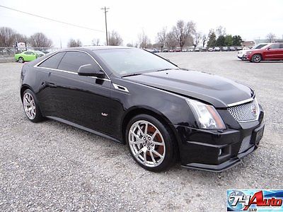 Cadillac : CTS V Coupe 2-Door 2012 6.2 74 auto salvage repairable cts v 6.2 supercharged export coupe