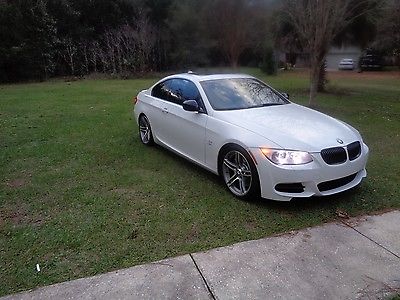 BMW : 3-Series 335is coupe auto sunroof nav 19'' wheels 2011 bmw 335 is alpine white oyster loaded 370 whp