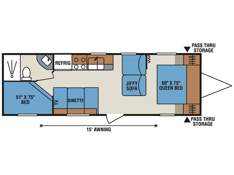 2016 Kz Rv Sportsmen S272BHSS