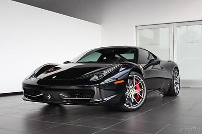 Ferrari : 458 Base Coupe 2-Door 2015 ferrari 458 italia black 2 dr rwd 4.5 l v 8 32 v
