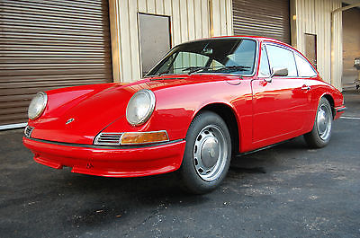 Porsche : 912 2D 1966 porsche 912 rare 3 gauge dash 6602 polo red