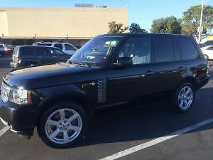 Land Rover : Range Rover Autobiography  2010 santorini black land rover range rover autobiography fully loaded low mile