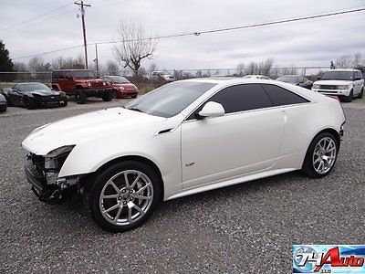 Cadillac : CTS V Coupe 2-Door 2012 74 auto salvage repairable cts v 6.2 supercharged export coupe 6.2