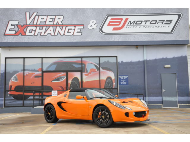 Lotus : Elise 2dr Conv 2007 lotus elise 2 door convertible orange only 22 k