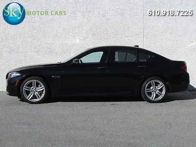 BMW : 5-Series 535i xDrive 74 425 msrp awd m sport driver assist lux seating premium pkg navi h k heads up