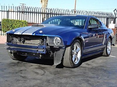 Ford : Mustang GT 2008 ford mustang gt coupe damaged rebuilder only 54 k miles perfect project l k