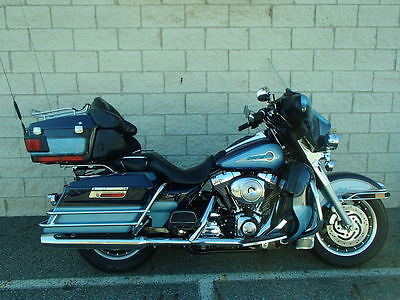 Harley-Davidson : Touring 2003 harley davidson flhtcu electra glide ultra f i in 2 tone blue um 30581 c s