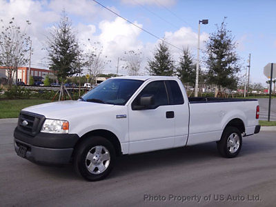 Ford : F-150 2008 ford f 150 xl 4.2 l v 6 5 spd manual one owner fl truck long bed