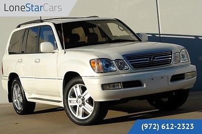 Lexus : LX Base Sport Utility 4-Door 2000 white lx 470