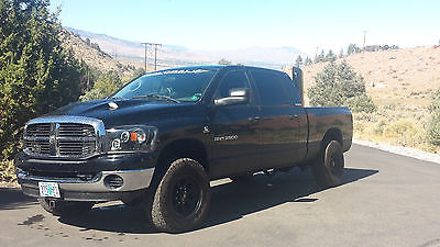 Dodge : Ram 2500 SLT 2006 dodge 2500 mega cab 4 wd 4 x 4 slt leather seats automatic diesel custom truck