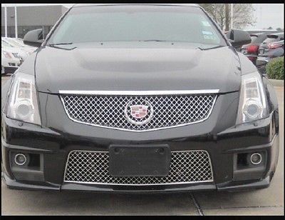 Cadillac : CTS CTS-V 2010 black cadillac cts v 6.2 l supercharged v 8 556 hp mint